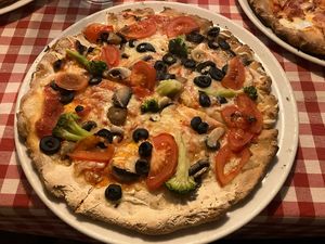 Pizza Vegan Garden at NonGlutén Pizzéria  in Budapest