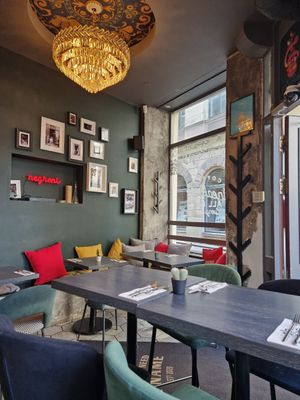 Nice decor at This Place Doesn't Need A Name in Riga