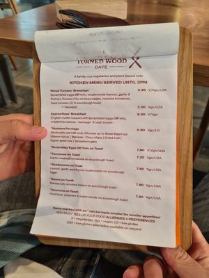  at Turned Wood Café in Shrewsbury