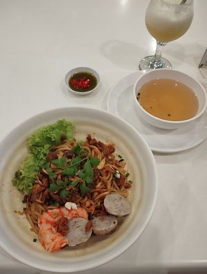 Hokkien Mie. at Loving Hut in Medan
