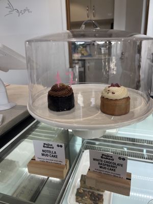 Mud cakes   at Jing Si Books & Cafe  in Salisbury