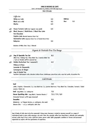  at Jing Si Books & Cafe  in Salisbury