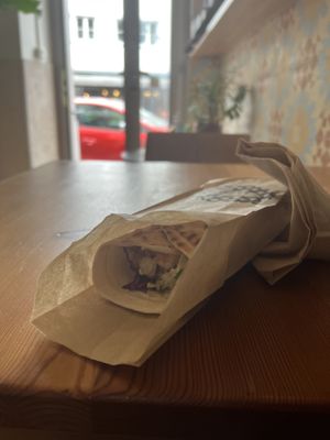 Falloum wrap  at Za Zaa - Spalen in Basel