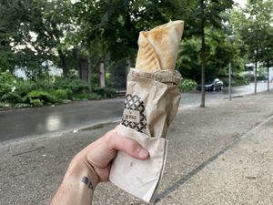 Vegan Pita Moussaka 11.-  at Za Zaa - Spalen in Basel