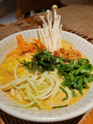 Small size ramen at Wild Vegan in Ubud