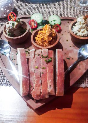 Hummus Trio at Wild Vegan in Ubud