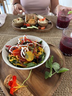 Beautifully prepared fresh tasting food and great choice. Very friendly staff in a tranquil setting    at Wild Vegan in Ubud