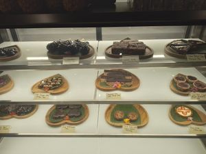 Dessert Counter. at Wild Vegan in Ubud