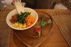 Raw Vegan Ramen. at Wild Vegan in Ubud