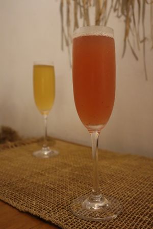 Strawberry Lemonade Water Kefir. at Wild Vegan in Ubud