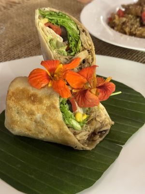 Jackfruit wrap  at Wild - Indonesian & Balinese Food, Drinks and Desserts in Ubud