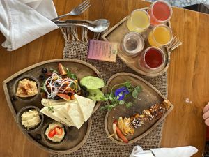 Light lunch  at Wild Vegan in Ubud
