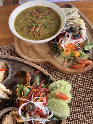 Proteic Soup Arabic style  at Wild Vegan in Ubud