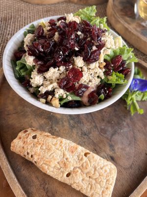 Kale salad  at Wild Vegan in Ubud