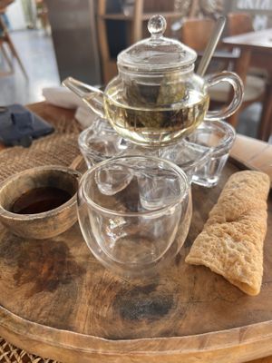 Tea soursop  at Wild Vegan in Ubud