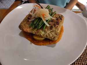 Tempe steak at Wild Vegan in Ubud
