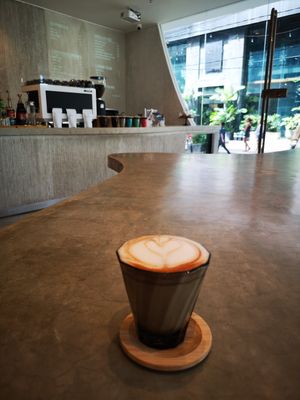 Chai Latte at Grounded  in El Nido