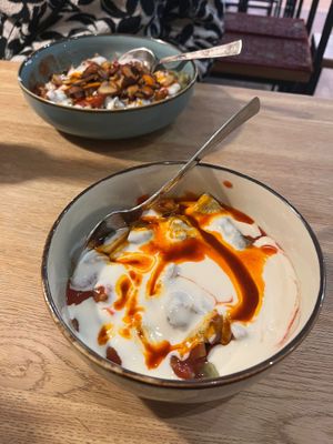 Vegane Manti ohne Topping at Lezizel Manti - RiemArcaden in Munich