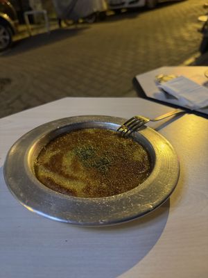 Classic (traditional palestinian kunefe)  at Abu Ghoush Künefe in Istanbul