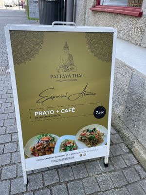 Lunch deal  at Patthaya Thai in Viana Do Castelo