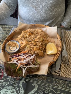 Tofu pad Thai   at Patthaya Thai in Viana Do Castelo