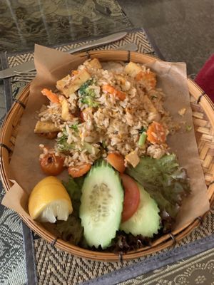 Tofu fried rice   at Patthaya Thai in Viana Do Castelo