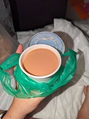 Teh tarik, taste acceptable at 1 Meter Teh in Genting Highlands