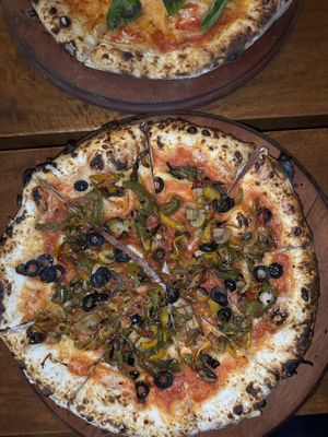 Pizza (vegan without cheese)   at The Barn by Starbeans in Ella