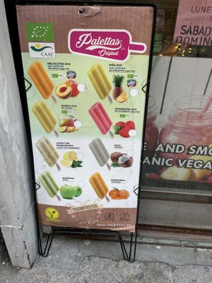 Paletas   at La Canela Biocentro in Madrid