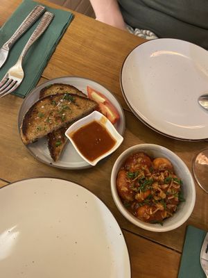 Toast, gnocchi   at Pastan Barcelona in Barcelona