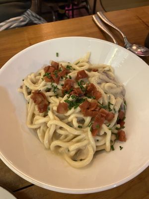 Carbonara  at Pastan Barcelona in Barcelona