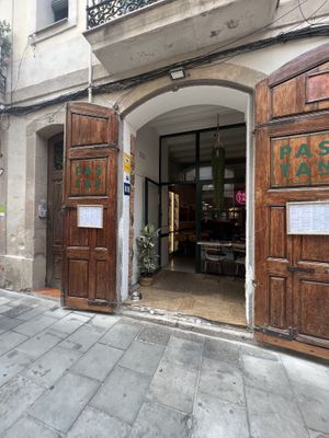 Entrance   at Pastan Barcelona in Barcelona