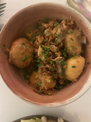 Gnocchis  at Pastan Barcelona in Barcelona