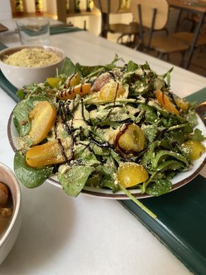 Side salad   at Pastan Barcelona in Barcelona