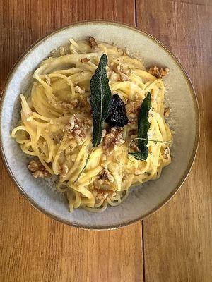 Tutti Formaggi (gluten-free pasta) at Pastan Barcelona in Barcelona