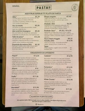   at Pastan Barcelona in Barcelona