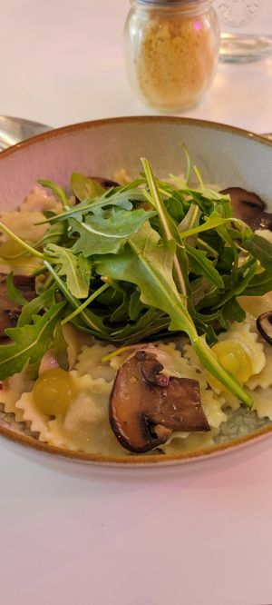 Ravioli at Pastan Barcelona in Barcelona