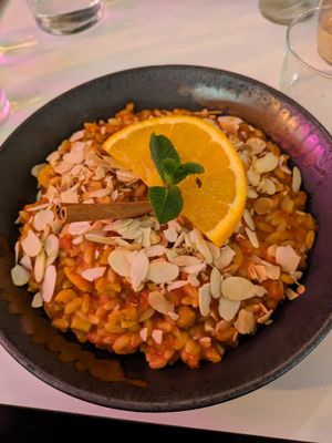 Moroccan pasta at Pastan Barcelona in Barcelona