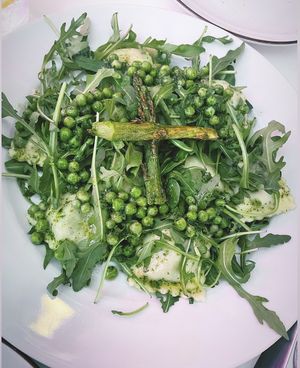 Pea tortellini 😍  at Pastan Barcelona in Barcelona