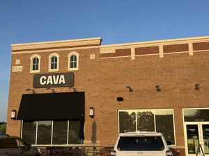 Outside  at Cava  in Tyler