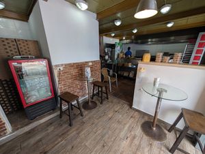 Inside at Barra Falafel Zona Colonial in Santo Domingo