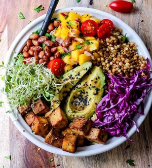 Budda Bowl Vegan  at AlgarveSmoke in Loule