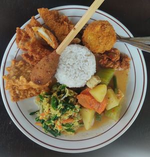 Nasi Campur at Siboghana Waroeng in Ubud