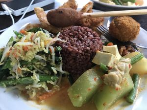 Nasi Campur  at Siboghana Waroeng in Ubud