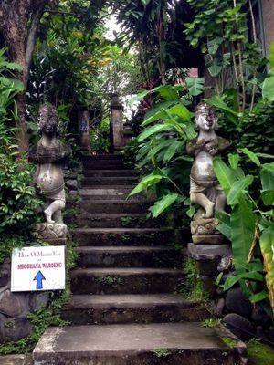 Go all the way up! at Siboghana Waroeng in Ubud