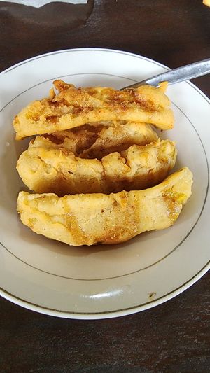 Pisang goeng at Siboghana Waroeng in Ubud