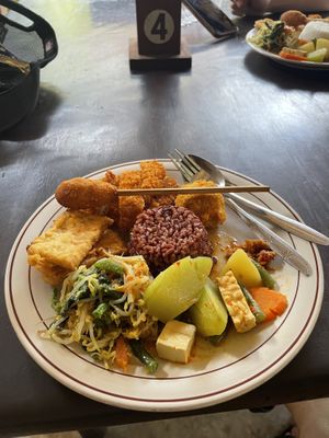 Nasi Campur   at Siboghana Waroeng in Ubud