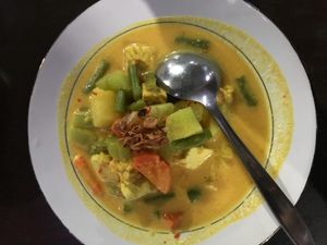 Kare sibhogana at Siboghana Waroeng in Ubud