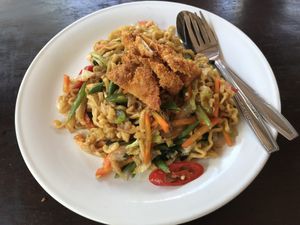 Mie goreng  at Siboghana Waroeng in Ubud