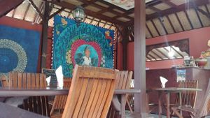 part of the interior space at Siboghana Waroeng in Ubud